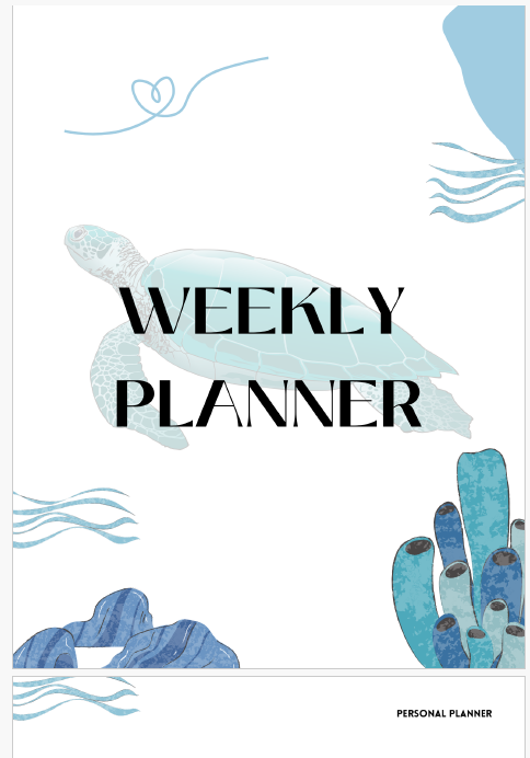Weekly Planner - Work Template Versions
