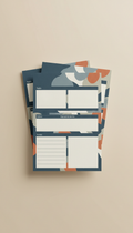 Fillable Daily Planner Template | Printable Digital Planner – Driftwood Blue